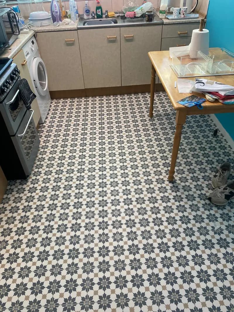 Retro Kitchen Vinyl in Thetford