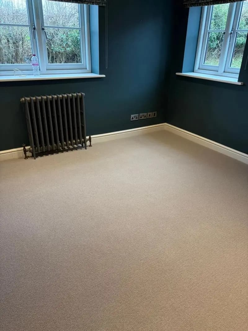 Briar Natural Loop Carpet Installation in Cangate